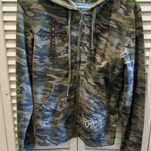 Rock and Roll Cowgirl camp hoodie